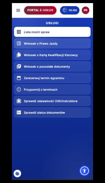 Strona główna menu uslug info-kierowca.pl