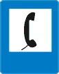 Znak D-24 Telefon