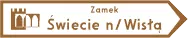 Znak E-10 Drogowskaz do zabytku jako dobra kultury