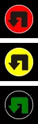 Znak S-3g sygnalizator kierunkowy dla zawracających
