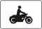 Tabliczka wskazująca, że znak dotyczy motocykli