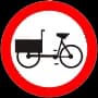 Zakaz wjazdu wózków rowerowych i rowerów wielośladowych