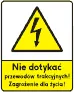 Znak G-2 Sieć pod napięciem