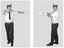 Znak Skręt w prawo lub w lewo