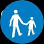 Znak C-16 Droga dla pieszych