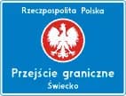 Znak F-1 Przejście graniczne