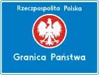 Znak F-2a Granica państwa
