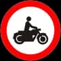 Zakaz wjazdu motocykli